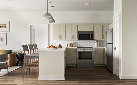 Floor plan for 2 beds, 2 baths, 1045 sqft